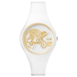 【送料無料】腕時計 シリコンストラップミハエルウォッチicewatch 001473 icechinese small white silicone strap watch rrp 6995