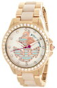 【送料無料】腕時計 ジョンソンアンカートーンクリスタルウォッチ betsey johnson anchor two tone crystal watch bj0024612