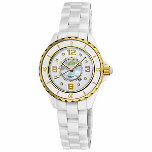 【送料無料】腕時計 ハンドクォーツムーブメントセラミックブレスレットwomens akribos xxiv ak485wtg three hand quartz movement ceramic bracelet watch 【送料無料】腕時計 ハンドクォーツムーブメントセラミックブレスレットwomens akribos xxiv ak485wtg three hand quartz movement ceramic bracelet watch
