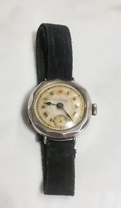 【送料無料】腕時計　トレンチジェイムズウォーカーロンドンスイスシルバーアンティークrare trench james walker london swiss 925 silver sp manual antique wrist watch