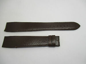【送料無料】腕時計 bracelet pour montre a anses fixes t20 en cuir de buffle marron camille fournet