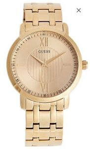 ゲス 【送料無料】腕時計　＃ゴールドトーンアナログウォッチguess men039;s goldtone analog watch nwtnib