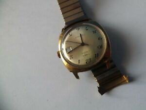 【送料無料】腕時計 ヴィンテージステンレススチールケースダイナビートウォッチa vintage stainless steel cased gents timex electric dynabeat watch