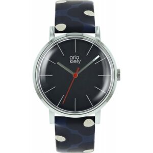 【送料無料】腕時計　レディースレザーストラップパトリシアウォッチorla kiely ladies patricia leather strap watch ok2199