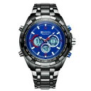 楽天hokushin【送料無料】腕時計　barkers of kensington men’s mega sport blue watch rrp515 boxed bargain wow