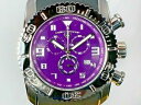 【送料無料】腕時計　スイススイスクオーツクロノグラフシリコンストラップウォッチパープルswiss legend purple 47mm commander swiss quartz chrono silicone strap watch