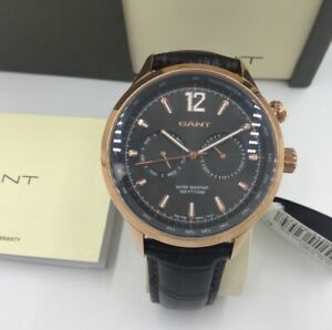 【送料無料】腕時計　メンズベルトクオーツgant marshfield men’s leather strap quartz watch w70614(2)