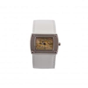【送料無料】腕時計　ドナマティーニクラッセorologio donna alviero martini 1a classe pcd 849vb pelle bianco stampa geo