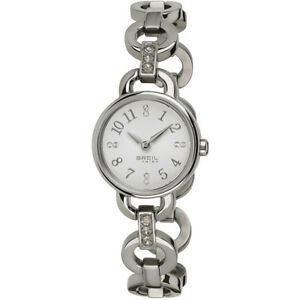 【送料無料】腕時計 ヌオーヴォorologio breil tribe agata donna ew0278 watch nuovo silver ragazza zirconi