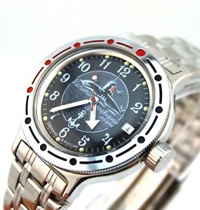 【送料無料】腕時計　ヴォストークロシアダイバーウォッチvostok amphibia russian diver watch 420831 1