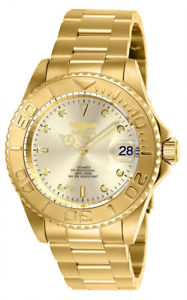 【送料無料】腕時計　メンズプロダイバーステンレススチールinvicta mens pro diver automatic 200m gold plated stainless steel watch 9010ob