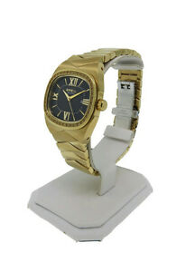 【送料無料】腕時計　ローマアナログステンレススチールウォッチbreil bw0290 womens rectangular roman numeral date analog stainless steel watch