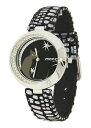 【送料無料】腕時計 パリノワールノワールブレスレットスワロフスキーエレメントmoog paris montre femme avec cadran noir, elments swarovski, bracelet noir