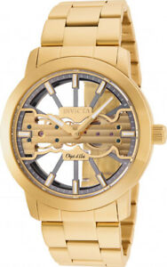 【送料無料】腕時計 メンズオブジェアートステンレススチールinvicta mens objet d art automatic gold plated stainless steel watch 25270 【送料無料】腕時計 メンズオブジェアートステンレススチールinvicta mens objet d art automatic gold plated stainless steel watch 25270