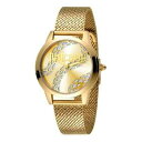 yzrv@LoS[hbVXl[Norologio donna just cavalli jc1l050m0265 acciaio gold dorato mesh snake