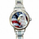 【送料無料】腕時計 ハクトウワシアメリカプライドアメリカレディースブレスレットウォッチbald eagle american pride usa flag womens bracelet watch