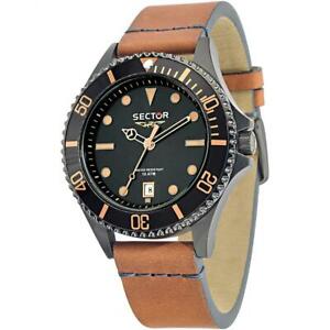 【送料無料】腕時計 セクターベージュオリジナルサブorologio sector uomo r3251161014235 pelle cuoio beige originale oversize sub ne
