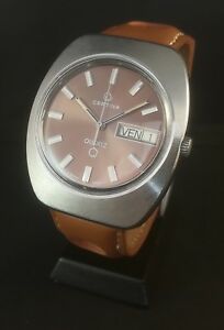 【送料無料】腕時計 ビンテージクオーツ rare montre ancienne certina early quartz vintage watch