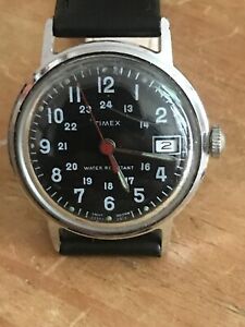 【送料無料】腕時計　ビンテージミリタリーウォッチvintage timex military watch 23172 02472 wristwatch