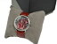 【送料無料】腕時計　ワイルドフラワーレッドレザーストラップウォッチguess womens little wildflower quartz watch with red leather strap w0821l1