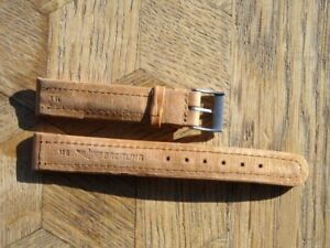 【送料無料】腕時計　ミレニアムワイドヴィンテージレザーストラップスチールバックル