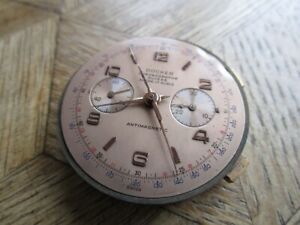 【送料無料】腕時計　ビンテージパーツクロノグラフムーブメント