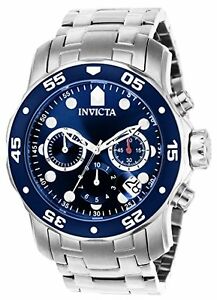 【送料無料】腕時計　プロダイバーコレクションメンズアナログクォーツクロノグラフシルバーinvicta mens pro diver collection analog chinese quartz chronograph silver