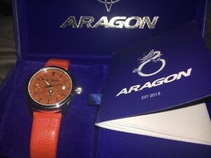 【送料無料】腕時計　アラゴンウォッチaragon red limited edition 065 100 galaxy watch
