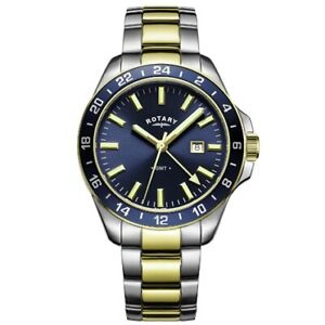 【送料無料】腕時計 ロータリーハバナトーンrotary gents havana gmt two tone watch gb0508205 【送料無料】腕時計 ロータリーハバナトーンrotary gents havana gmt two tone watch gb0508205