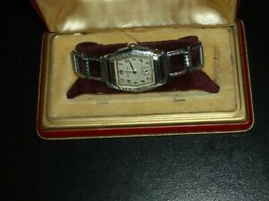 【送料無料】腕時計 メンズデコゴッサムボックスブレスレットbeautiful mens deco 1930*gotham*watch wbracelet*wbox*17j*runs