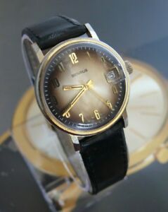 ベンラス 【送料無料】腕時計　メンズウィンドアップウォッチmens benrus date 1318 wind up wrist watch