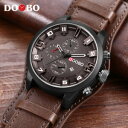 【送料無料】腕時計 メンズカジュアルスポーツトップブランドクリスマスdoobo mens casual sport quartz watches top brand luxury xmas gifts for him dad