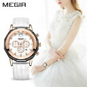 yzrv@fB[XU[XgbvNI[cNmOtEHb`nCGhladies high end megir watch m2042 chronograph leather strap quartz women watches