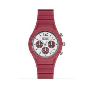 【送料無料】腕時計 オロロジオヒップホップアルグラフィカルロッソorologio hip hop xman hwu0661 al quarzo analogico cronografo plastica rosso