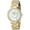 ジューシークチュール 【送料無料】腕時計　ジューシークチュールゴールドクリスタルステンレススチール￥juicy couture womens luxe gold crystal stainless steel watch 34mm rrp 125