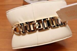 【送料無料】腕時計　スワロフスキーゴールドトーンパールクリスタルウォッチbadgley mischka ba1378mpgb goldtone swarovski mofpearl crystal watch nwt