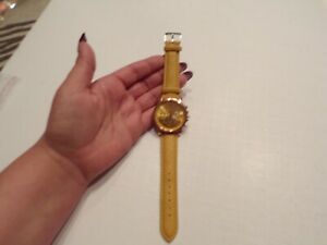 【送料無料】腕時計 ゴールデンイエロージュネーブプラチナウォッチ golden yellow watch geneva platinum