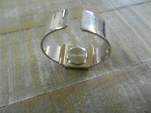 【送料無料】腕時計　ステンレススチールカフウォッチvivani womens stainless steel cuff watch