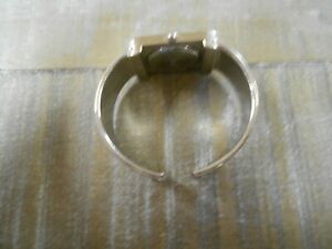 【送料無料】腕時計　ステンレススチールカフウォッチvivani womens stainless steel cuff watch