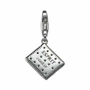 【送料無料】アクセサリー　ネックレストレーラーシルバークッキーesprit remolque charms plata cookie esch 90918a000