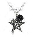 【送料無料】アクセサリー ネックレスゴスロックローズgoth alchemy collier chaine amp; pendentif pentagramme rose pentagram gothique