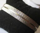 【送料無料】アクセサリー ネックレスブレスレットビンテージアルジェントリリーフbracelet bijou vintage rigide couleur argent grav en relief finement 527(4)