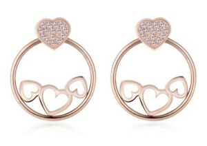 【送料無料】アクセサリー ネックレスローズゴールドorecchini sagapo collezione mad love smv22 rose gold