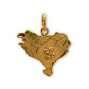 【送料無料】アクセサリー ネックレスプラークバスクpendentif plaqu or pays basque