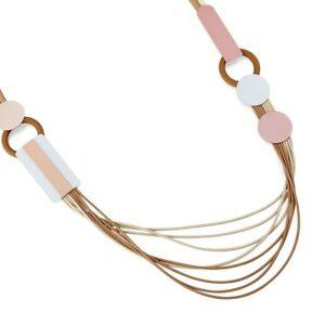 【送料無料】アクセサリー ネックレスネオプレンゴムアクリル