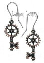 yzANZT[@lbNXSXbNL[goth alchemy boucle d oreille cl rouages steampunk key clavitraction gothique