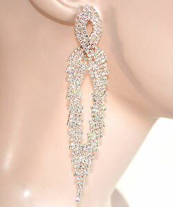 アクセサリー　ネックレスピンクゴールドorecchini donna cristalli pendenti oro rosa eleganti strass sposa cerimonia 1505