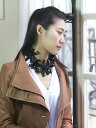 【送料無料】アクセサリー ネックレスコリアーマイロングコートチューニングノワールノワールcollier mi long court reglable fleur...