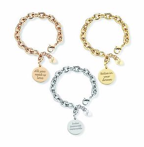 ̵ۥ꡼ͥå쥹ϥåԡȥbracciale gisel by artecora dont worry be happy tre diverse finiture