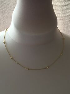 【送料無料】アクセサリー　ネックレスベロネーゼkゴールドスターリングシルバーネックレスveronese 18k oro bonded collar de plata esterlina